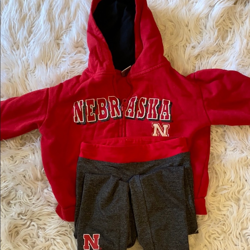 Nebraska Cornhuskers Toddler Matching Set